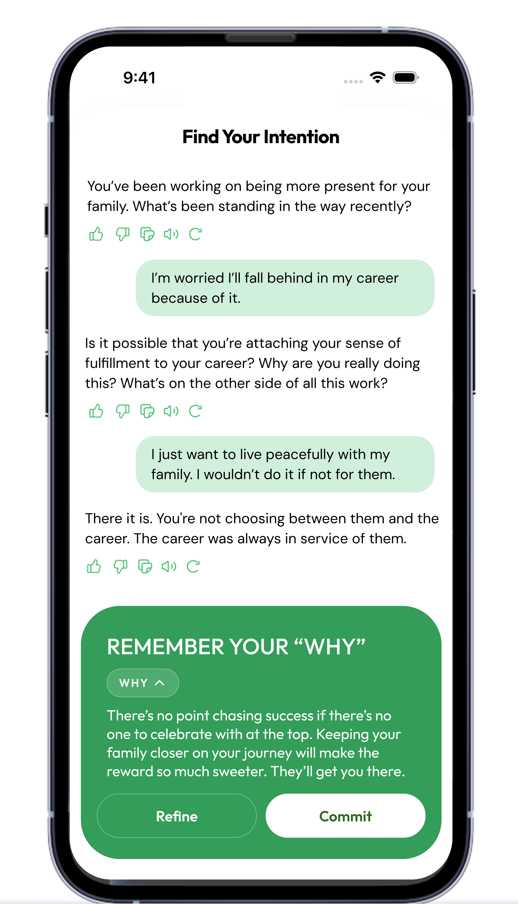 Clarido coach conversation finding your intention